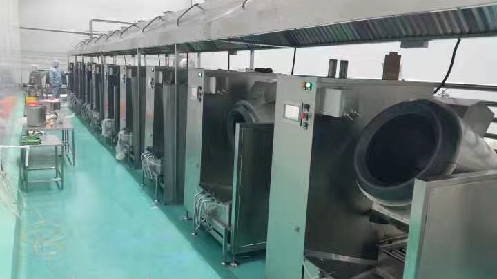 智能電磁加熱炒菜機(jī)器人